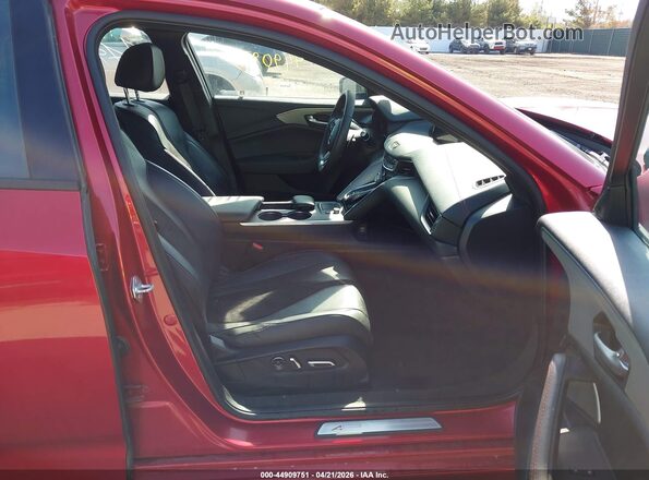 19UUB5F54MA013301 2021 ACURA TLX Red Սալոնի դիմացի տեսք