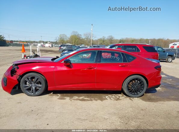 19UUB5F54MA013301 2021 ACURA TLX Red 