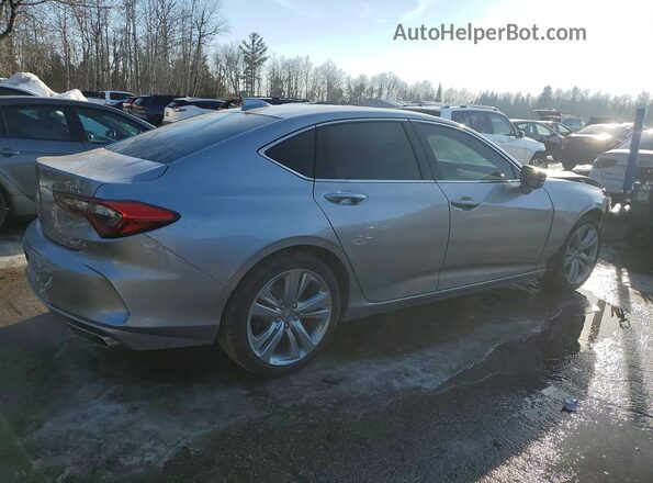 19UUB6F40MA802459 2021 ACURA TLX Silver Задня права чверть