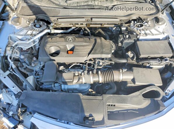 19UUB6F40MA802459 2021 ACURA TLX Silver Вид задньої частини салону