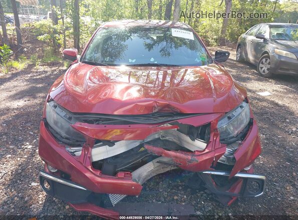 19XFC1F33LE017251 2020 HONDA CIVIC Red Widok zestawu wskaźników