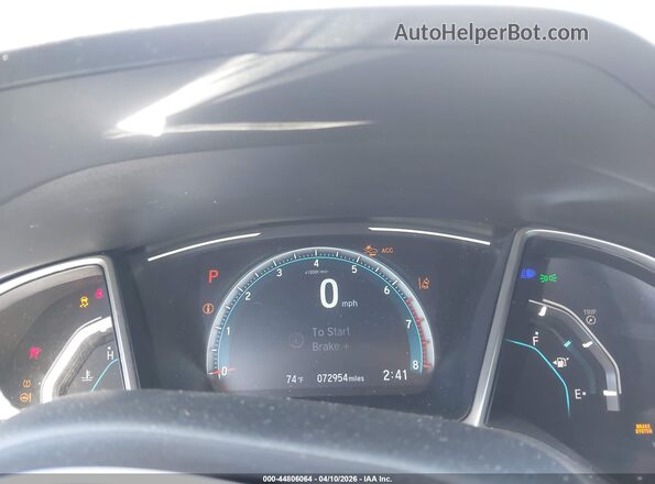 19XFC1F35ME007015 2021 HONDA CIVIC White Вид задніх сидінь