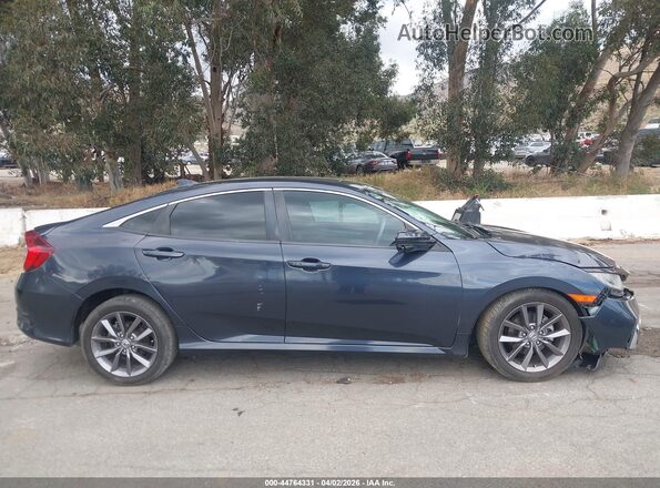 19XFC1F36LE221526 2020 HONDA CIVIC Blue Սարքավորումների վահանակի տեսք