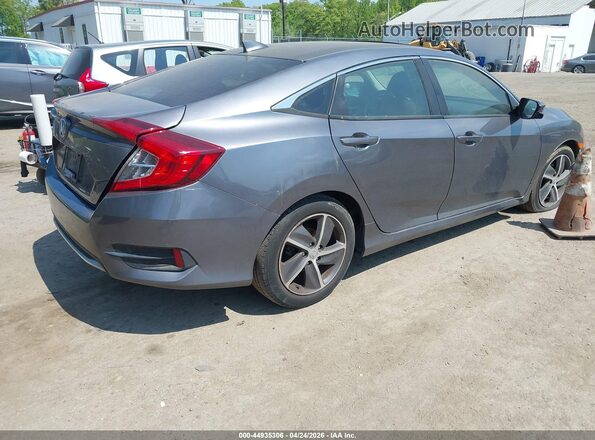 19XFC1F39ME004764 2021 HONDA CIVIC Серый Задняя правая четверть