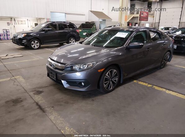 19XFC1F73GE200058 2016 HONDA CIVIC Серый Передняя левая четверть