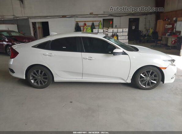 19XFC1F73ME202193 2021 HONDA CIVIC White Widok wnętrza z tyłu