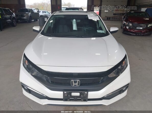 19XFC1F73ME202193 2021 HONDA CIVIC White Widok zestawu wskaźników