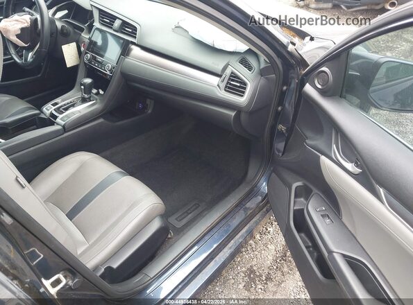 19XFC1F74GE011208 2016 HONDA CIVIC Dark Blue Вид салона спереди