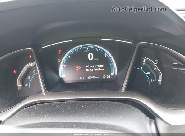 19XFC1F77LE015425 2020 HONDA CIVIC Blue Widok tylnych siedzeń