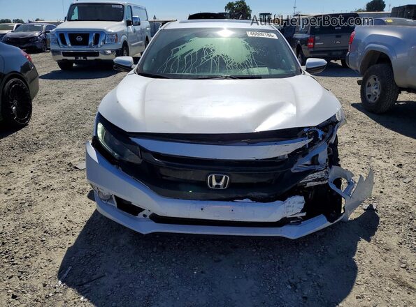 19XFC1F77LE209517 2020 HONDA CIVIC White Դիմացի տեսք