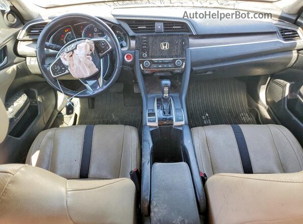 19XFC1F77LE209517 2020 HONDA CIVIC White Առջևի վահանակի տեսք