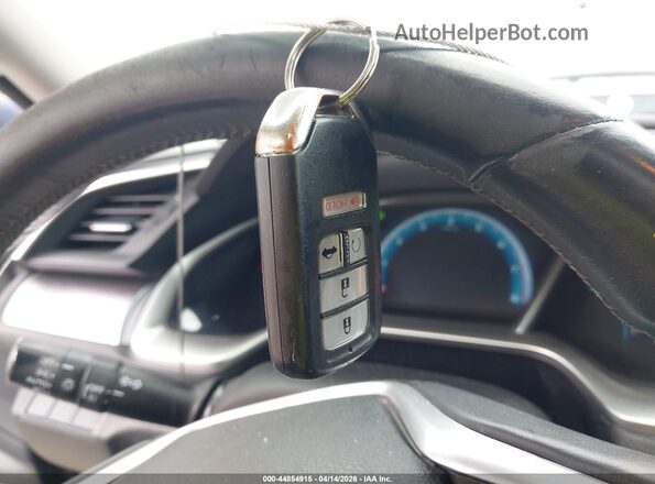 19XFC1F78GE009588 2016 HONDA CIVIC Blue Вид панелі приладів