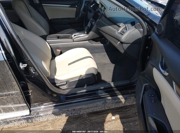 19XFC1F79GE007638 2016 HONDA CIVIC Black Вид салону спереду