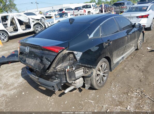 19XFC1F79GE007638 2016 HONDA CIVIC Black Задня права чверть