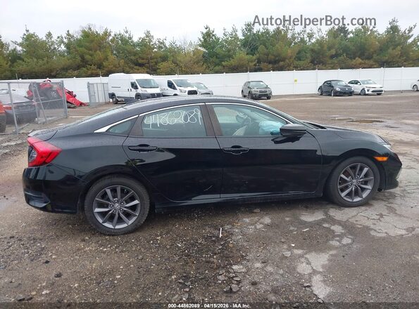 19XFC1F79LE001350 2020 HONDA CIVIC Черный Вид задней части салона