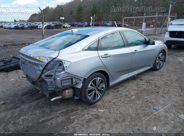 19XFC1F7XGE219156 2016 HONDA CIVIC Silver Հետևի աջ