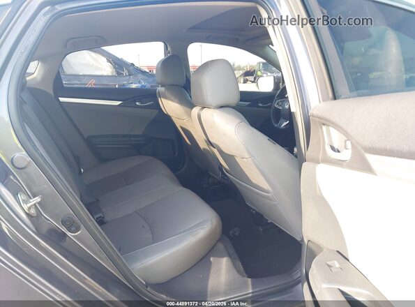 19XFC1F91GE013371 2016 HONDA CIVIC Gray Widok naklejki z numerem VIN