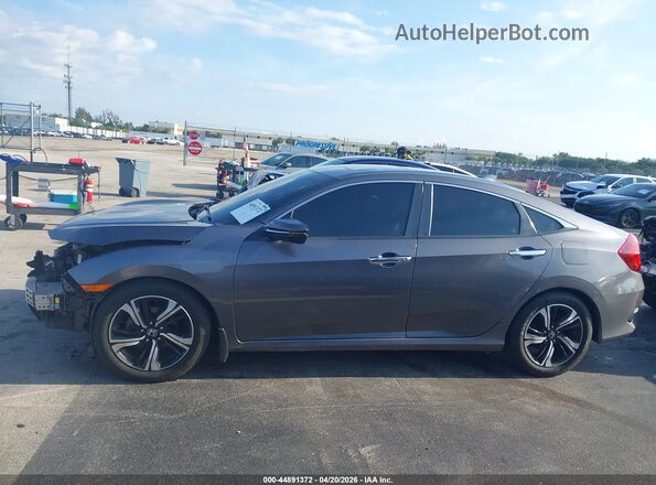 19XFC1F91GE013371 2016 HONDA CIVIC Gray 