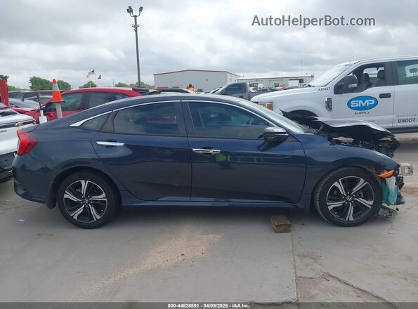 19XFC1F98HE024448 2017 HONDA CIVIC Dark Blue Панорамный вид салона 360°