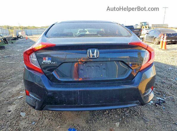 19XFC2F51GE019738 2016 HONDA CIVIC Black Vista trasera