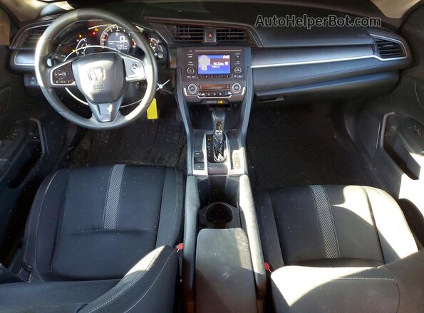 19XFC2F51GE019738 2016 HONDA CIVIC Black Vista del salpicadero