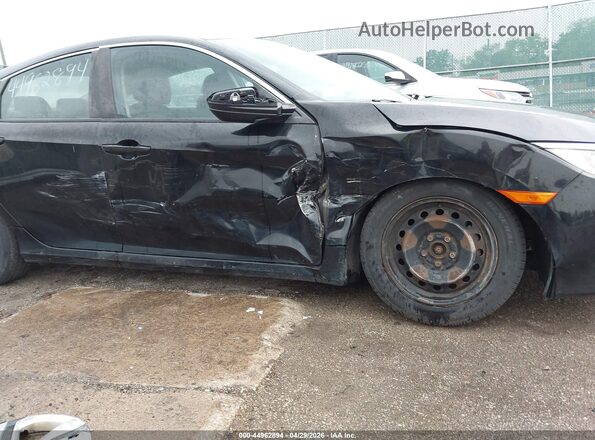 19XFC2F52GE014239 2016 HONDA CIVIC Black Դիմացի տեսք