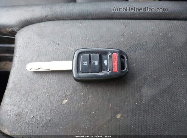 19XFC2F52GE014239 2016 HONDA CIVIC Black Առջևի վահանակի տեսք