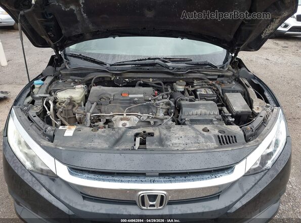 19XFC2F52GE014239 2016 HONDA CIVIC Black Հետևի տեսք