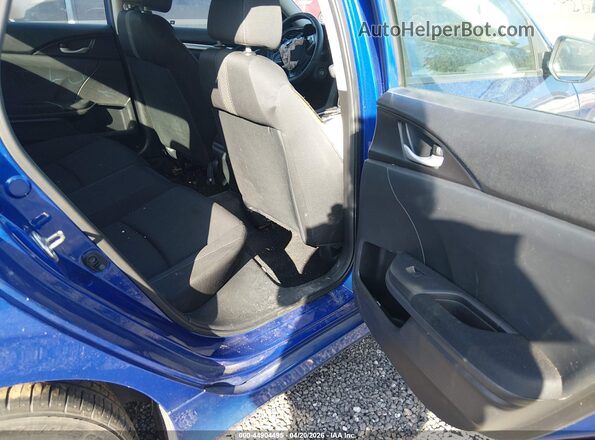 19XFC2F52HE010502 2017 HONDA CIVIC Blue Vista de la etiqueta del VIN