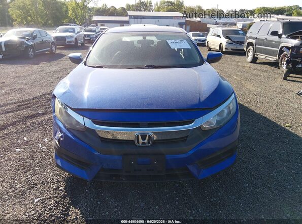 19XFC2F52HE010502 2017 HONDA CIVIC Blue Vista del cuadro de instrumentos