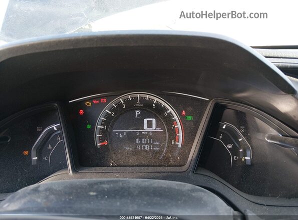 19XFC2F53GE080332 2016 HONDA CIVIC Purple უკანა სავარძლების ხედი