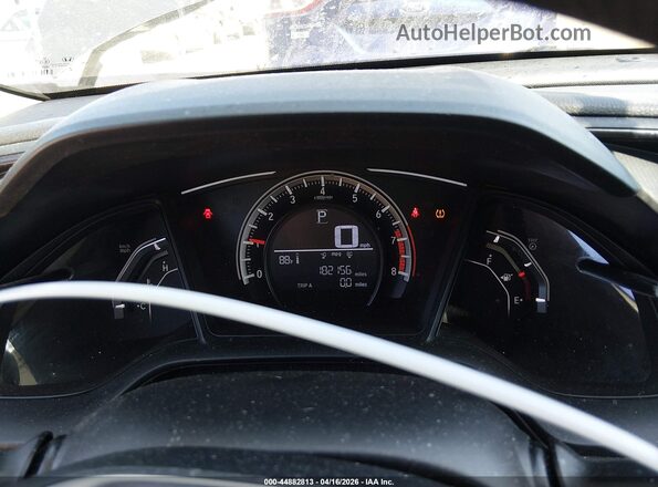 19XFC2F53HE203368 2017 HONDA CIVIC Gray Widok tylnych siedzeń