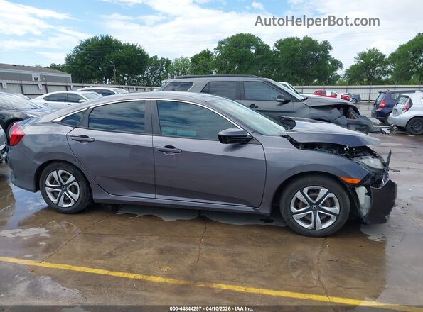 19XFC2F53JE011079 2018 HONDA CIVIC Gray Սալոնի 360 աստիճան տեսք