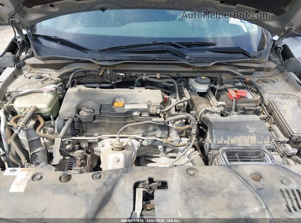 19XFC2F56GE211477 2016 HONDA CIVIC Silver Widok z tyłu