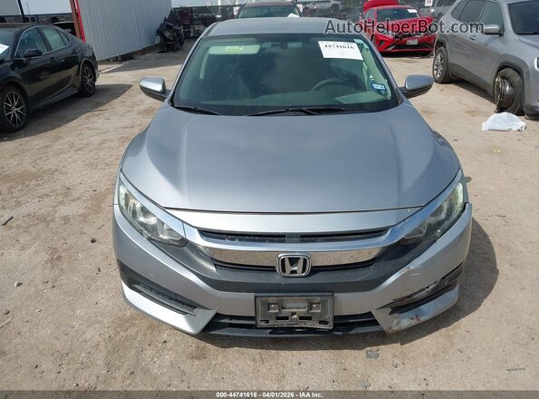 19XFC2F56GE211477 2016 HONDA CIVIC Silver Widok zestawu wskaźników