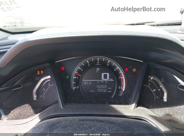 19XFC2F5XGE079050 2016 HONDA CIVIC Gray 