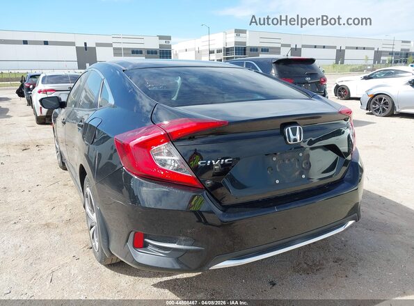 19XFC2F60LE025582 2020 HONDA CIVIC Black 