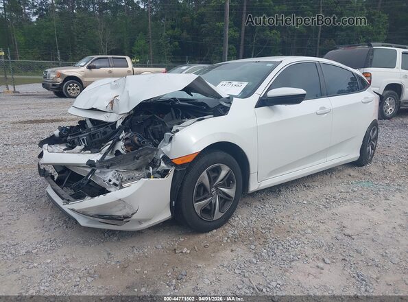 19XFC2F63KE006264 2019 HONDA CIVIC White Передня ліва чверть