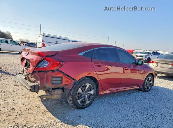 19XFC2F63LE016486 2020 HONDA CIVIC Red Rear right