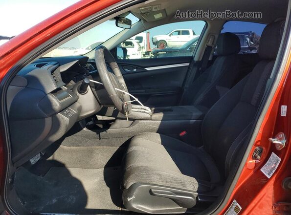 19XFC2F63LE016486 2020 HONDA CIVIC Red Front interior view
