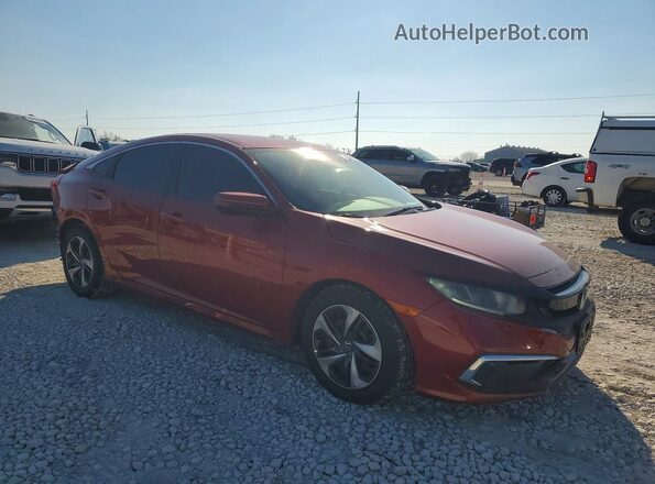 19XFC2F63LE016486 2020 HONDA CIVIC Red Front right
