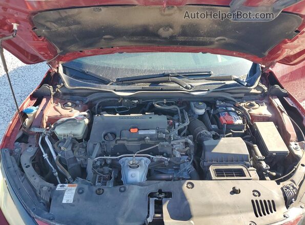 19XFC2F63LE016486 2020 HONDA CIVIC Red Rear interior view