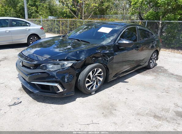 19XFC2F64LE028730 2020 HONDA CIVIC Black Front left