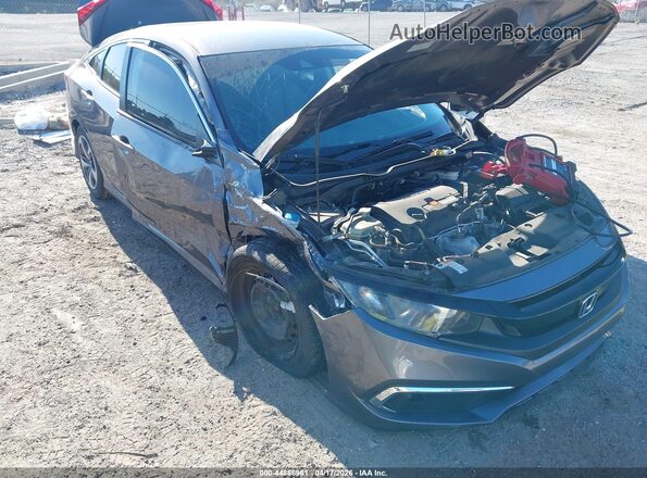 19XFC2F65LE213868 2020 HONDA CIVIC Серый Вид спереди