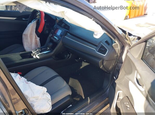 19XFC2F65LE213868 2020 HONDA CIVIC Серый Вид салона спереди