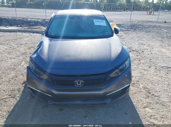 19XFC2F65LE213868 2020 HONDA CIVIC Серый Вид щитка приборов