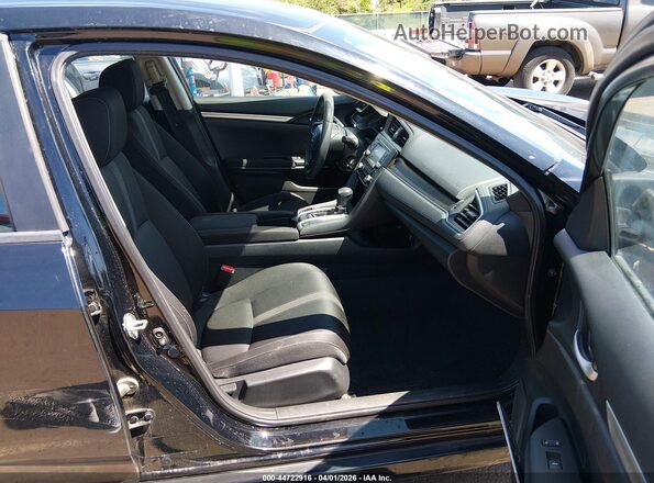 19XFC2F66LE000363 2020 HONDA CIVIC Black Front interior view