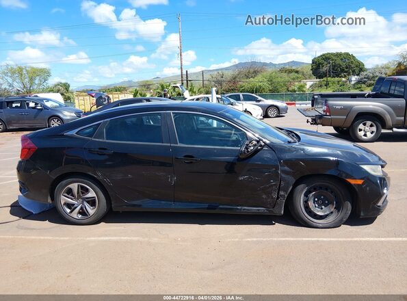19XFC2F66LE000363 2020 HONDA CIVIC Black Rear interior view