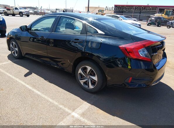 19XFC2F66LE000363 2020 HONDA CIVIC Black Rear left