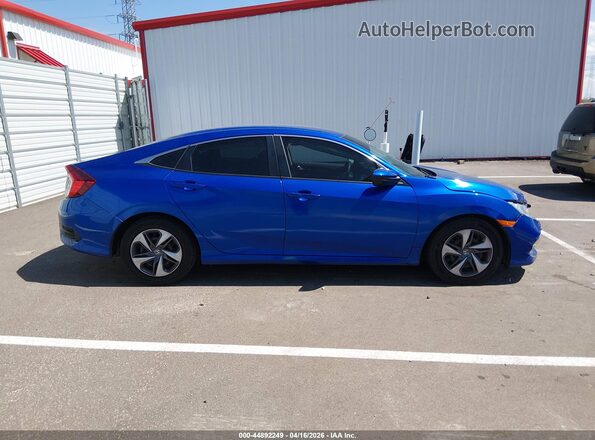 19XFC2F68LE010599 2020 HONDA CIVIC Blue Панорамний вид салону 360°